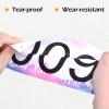 TRIWONDER Race Bibs Running Numbers with Safety Pins, Tyvek Large Numbers 4"x7" for Marathon Runners Events Sports Games (Colorful - Numbers 001-200) view 3