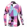 Uriah Women's Cycling Jacket Long Sleeve Reflective Purple Blue Size S(CN) view 2