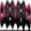 KMC Unisex's DLC 11 Chain, Black/Pink, 1/2 x 11/128 view 2