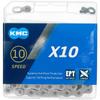 KMC X10 EPT Chain, Grey, 114 Links view 1