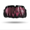 Impact Custom Professional All Sports Mouthguard Chrome Series (Black) Fuchsia Fang - Jiu Jitsu/Football/Lacrosse & More view 1