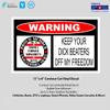 3.5" x 3.5" Take Me to Your Dealer Vinyl Sticker view 2