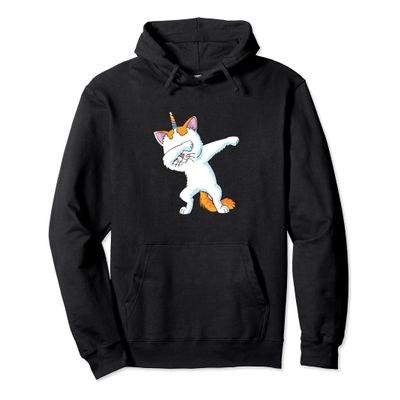 Dabbing Caticorn Cat Unicorn Lovers Funny T-Shirt