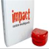 Impact Custom Professional MMA/Boxing/Muaythai Mouthguard Chrome Series (Clear) Silver Grill- Boxing MMA view 4