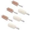 Eamber 6 Pack Bore Brush/Swab Kit,Shoutgun/Pistol Bore Brushes Cleaning Mop Brushes 22-.223 Cal 5.56mm/357.380.38 Cal 9mm/12GA view 1