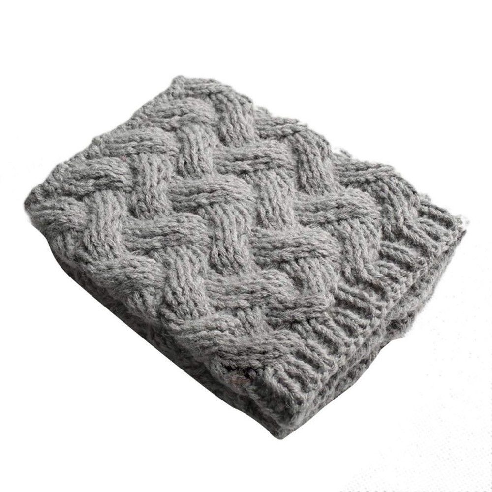 Ealafee Women Winter Warm Crochet Knitted Boot Cuff Sock Short Leg Warmers for Girls