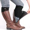 Ealafee Cable Knit Leg Warmers for Women Crochet Long Socks Winter Women Christmas Socks view 3