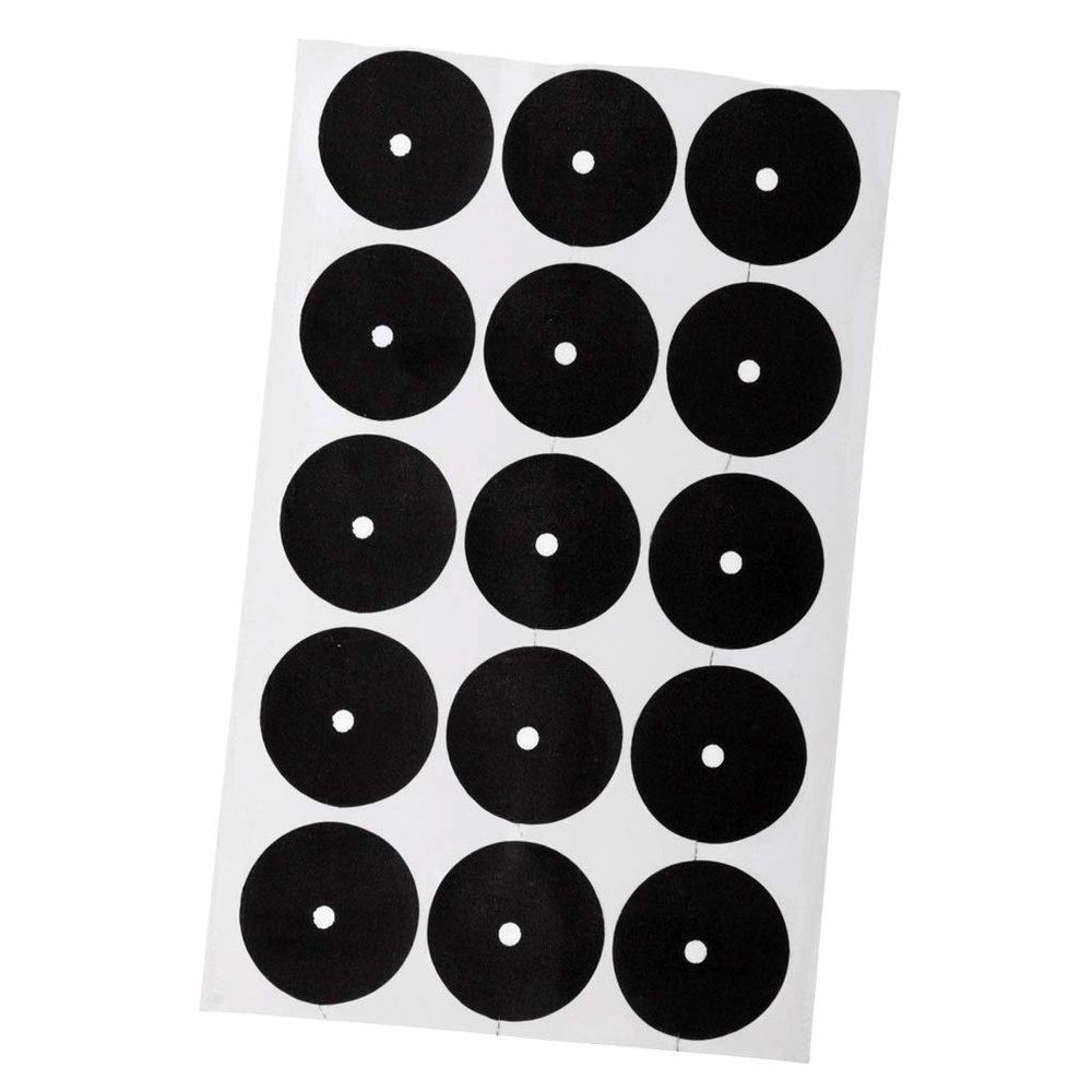 15Pcs Pool Billiard Cue Ball Point Position Sticker Marker