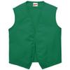 DayStar Apparel Unisex Uniform Vest - No Pockets - Style 740NP (Small, Kelly Green) view 1