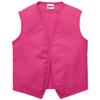 DayStar Apparel Unisex Uniform Vest - No Pockets - Style 740NP (Medium, Hot Pink) view 1