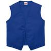 DayStar Apparel Unisex Uniform Vest - No Pockets - Style 740NP (X-Large, Royal Blue) view 1