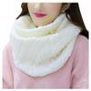 Womens Warm Tube Knitted Scarves Collar Twill Ring Crochet Infinity Loop Scarves view 1