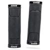 Aaron - Lock-on MTB Bike Grips - Non-Slip Rubber - Sporty and Trendy Design - Gel/with End Caps - for Mountain Bike/Mountain Bike/E-Bike/Fixie/Other - Black view 1