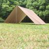 HYFAN Portable Tarp for Hammock Tent Shelter Backpacking Camping Outdoor Picnic Hiking Travel (Khaki, 3 x 5 M, for 6-7 People) view 2