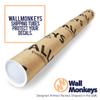Wallmonkeys Spectacled Caiman Crocodile Wall Decal Peel and Stick Animal Graphics (18 in W x 8 in H) WM502942 view 3
