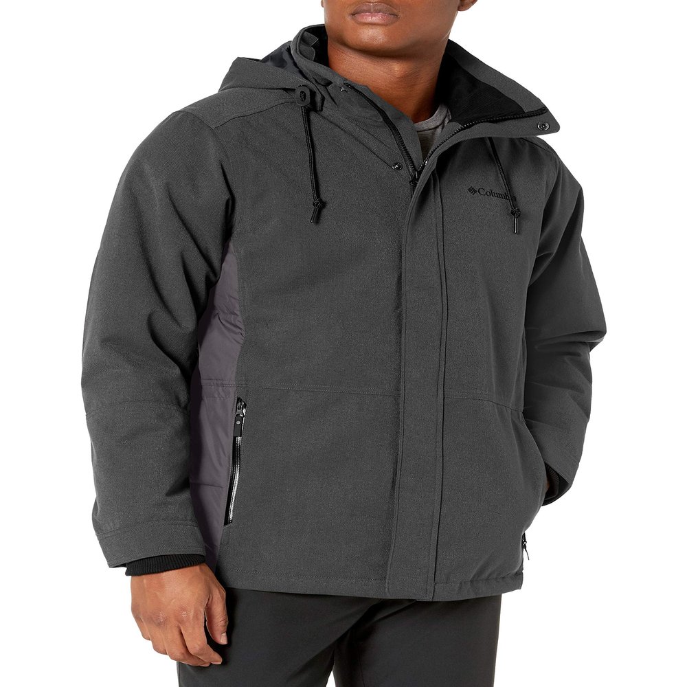 Columbia Men's Boundary Bay Hybrid Jacket, City Grey Heather, X-Large
