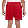 A4 Tricot-Lined 6 Mesh Shorts (NB5301) Scarlet, XL view 2