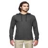 A Product of econscious Unisex 4.25 oz. Blended Eco Jersey Pullover Hoodie -Bul Charcoal/Black view 1