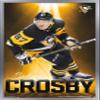 Trends International NHL Pittsburgh Penguins - Sidney Crosby 18 Wall Poster, 22.375" x 34", Silver Framed Version view 1
