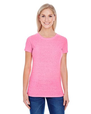 A Product of Threadfast Apparel Ladies' Triblend Short-Sleeve T-Shirt -Bulk Dis