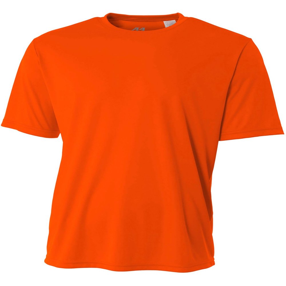 A4 Cooling Performance Tee (NB3142) Safety Orange, L