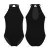 Agoky Girls' Sport Tank Top Leotard Gymnastics Dance Costume Round Kids Neck Keyhole Back Jumpsuit Black 5-6 view 2