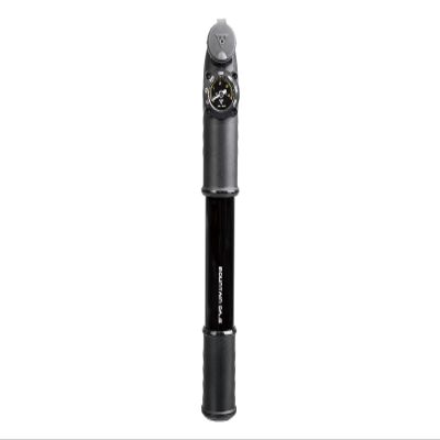 Topeak Mountain DA Mini Pump Black, with Gauge, 8.8 x 1.8 x 1.3