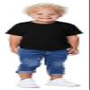 Bella Canvas Triblend Short-Sleeve T-Shirt (3413T) Char Black Trib, 4T view 1