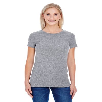 A Product of Threadfast Apparel Ladies' Triblend Short-Sleeve T-Shirt -Bulk Dis