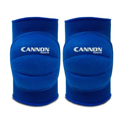 Cannon Sports Pro Volleyball Knee Pads  Thick Padded Sponge for Extra Support  Breathable Anti-slip Collision Avoidance Pro Knee Pads  Volleyball, Basketball, Wrestling, Working & More (Blue, Large)