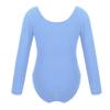 Alvivi Kids Girls Basic Long Sleeve Leotard Ballet Dance Gymnastics Leotard Cotton Bodysuit Dancewear Blue 8 view 2
