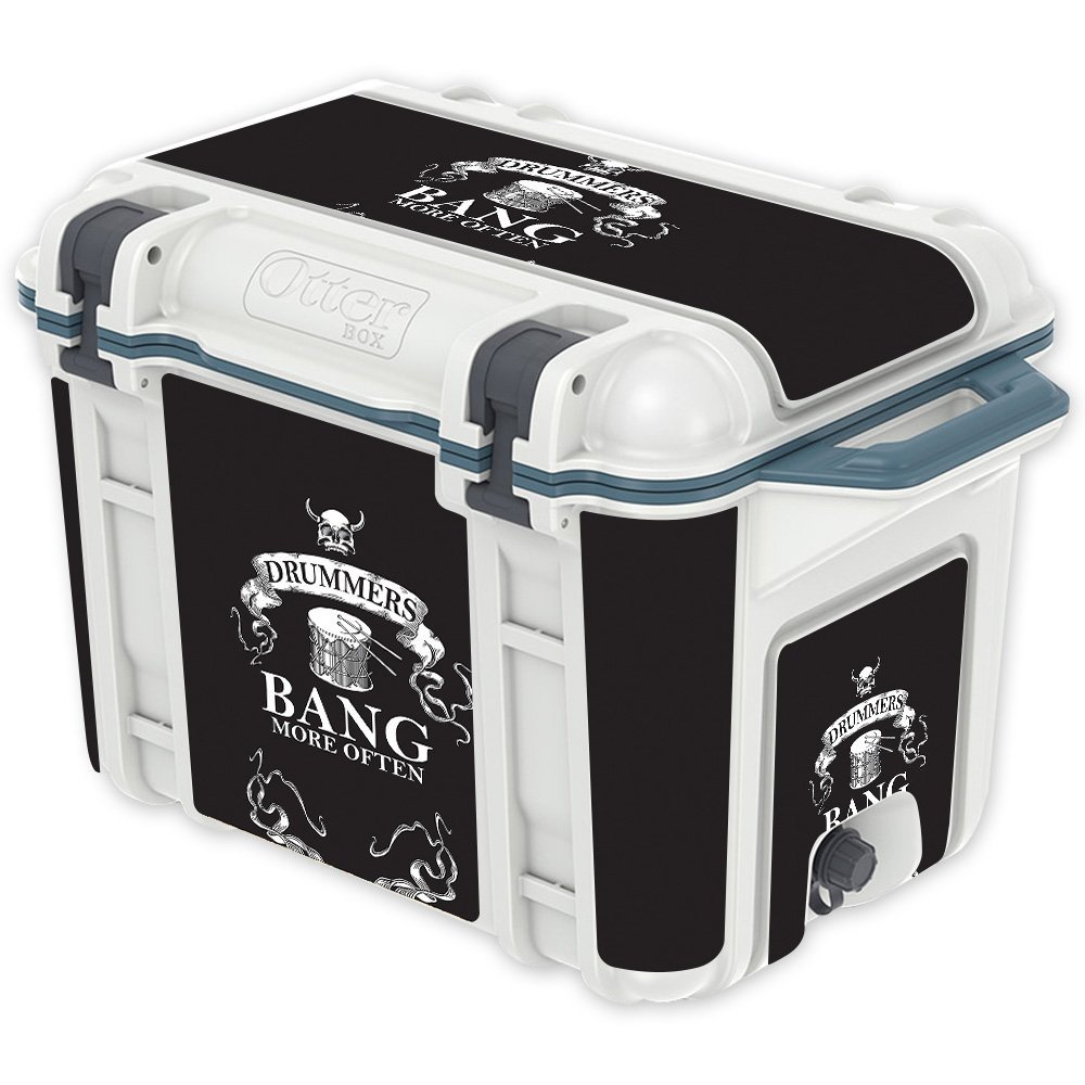 MightySkins (Cooler Not Included) Skin Compatible with OtterBox Venture 45 qt Cooler - Drummers | Protective, Durable, and Unique Vinyl Decal wrap Cover | Easy to Apply | Made in The USA