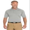 CornerStone Unisex Select Lightweight Snag-Proof Tactical Polo | Short Sleeve Work Shirt for Men & Women, Pen Slot, Mic Clip, Light Grey, 3X-Large view 1