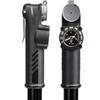 Topeak Roadie DA G Mini Bike Pump with Gauge  Dual-Action High-Pressure, 120 psi / 8 bar, Alloy Barrel, Analog Gauge, Compact 8.6 Design with Mounting Bracket for Road Riders view 2