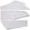 ToBeInStyle Boys' 4 Pack Double Hem Tank Tops - Ribbed White - 6-9 Months view 4