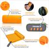4Monster Microfiber Towel, Travel Towel, Camping Towel, Fast Drying, Soft Light Weight, Suitable for Gym, Beach, Swimming, Backpacking and More (Orange, Large (26 x 55.1 inches)) view 4