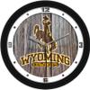 SunTime Wyoming Cowboys - Weathered Wood Wall Clock view 1