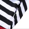 BI.TENCON Women Vintage Style Black and Red Striped Casual Swing Dress 3/4 Sleeve Retro Office Dress Plus Size 2XL view 3