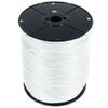 White Solid Braid Nylon Rope (5/16 Inch, 100 Feet) - Anchor, Tow-Lines, Boating, Mooring, Camping, Pulleys, Blocks, DIY Projects, Outdoors view 3