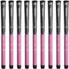 Winn Dri-Tac Undersize Gray/Pink - 9 Piece Golf Grip Bundle view 1