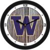 SunTime Washington Huskies - Weathered Wood Wall Clock view 1