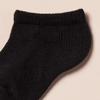 Amazon Essentials Unisex Kids' Cotton Low Cut Cushioned Socks for Boys Girls Toddlers, 14 Pairs, Black, Small view 3