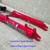 DONSP1986 Bike Suspension Fork 26" and 1 1/8" Headset Combo,Disc Brake,Red,Bike Fork/Bicycle Forks view 3