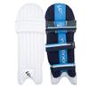 Kookaburra 2019 Rampage 2.0 Batting Pads, White/Blue,Mens LH view 1