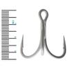 Mustad Inline 4 EX Strong Treble 2/0 Hooks - Silver view 3
