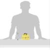 GOL. G882-530 Shoe Bag, Yellow, F view 3