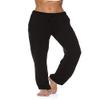 DIBAOLONG Womens Yoga Pants Wide Leg Comfy Drawstring Loose Straight Lounge Running Workout Legging Black S view 2
