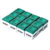 GSE Games & Sports Expert 12-Pack Billiard/Pool Cue Chalks, Billiard Pool Table Accessories for Home/Tournament Use (Green) view 1