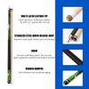 GSE Games & Sports Expert 58" 2-Piece Canadian Maple Hardwood Billiard Pool Cue Sticks for Men/Women, Great for House or Commercial/Bar Use (Green, 21 Oz) view 2