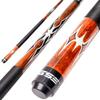 GSE Games & Sports Expert 58" 2-Piece Canadian Maple Hardwood Billiard Pool Cue Sticks for Men/Women, Great for House or Commercial/Bar Use (Brown, 19 Oz) view 1